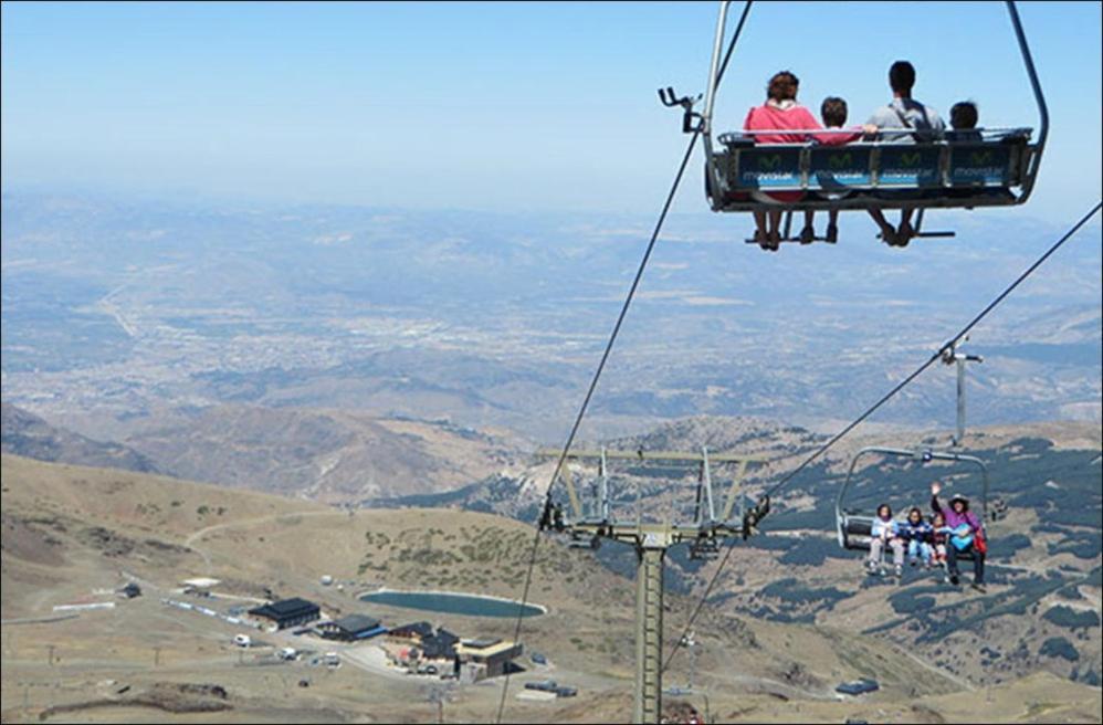 Todosierranevada - Duplex 4 Dormitorios - Vistas Espectaculares A La Montana เซียร์ราเนบาดา ภายนอก รูปภาพ