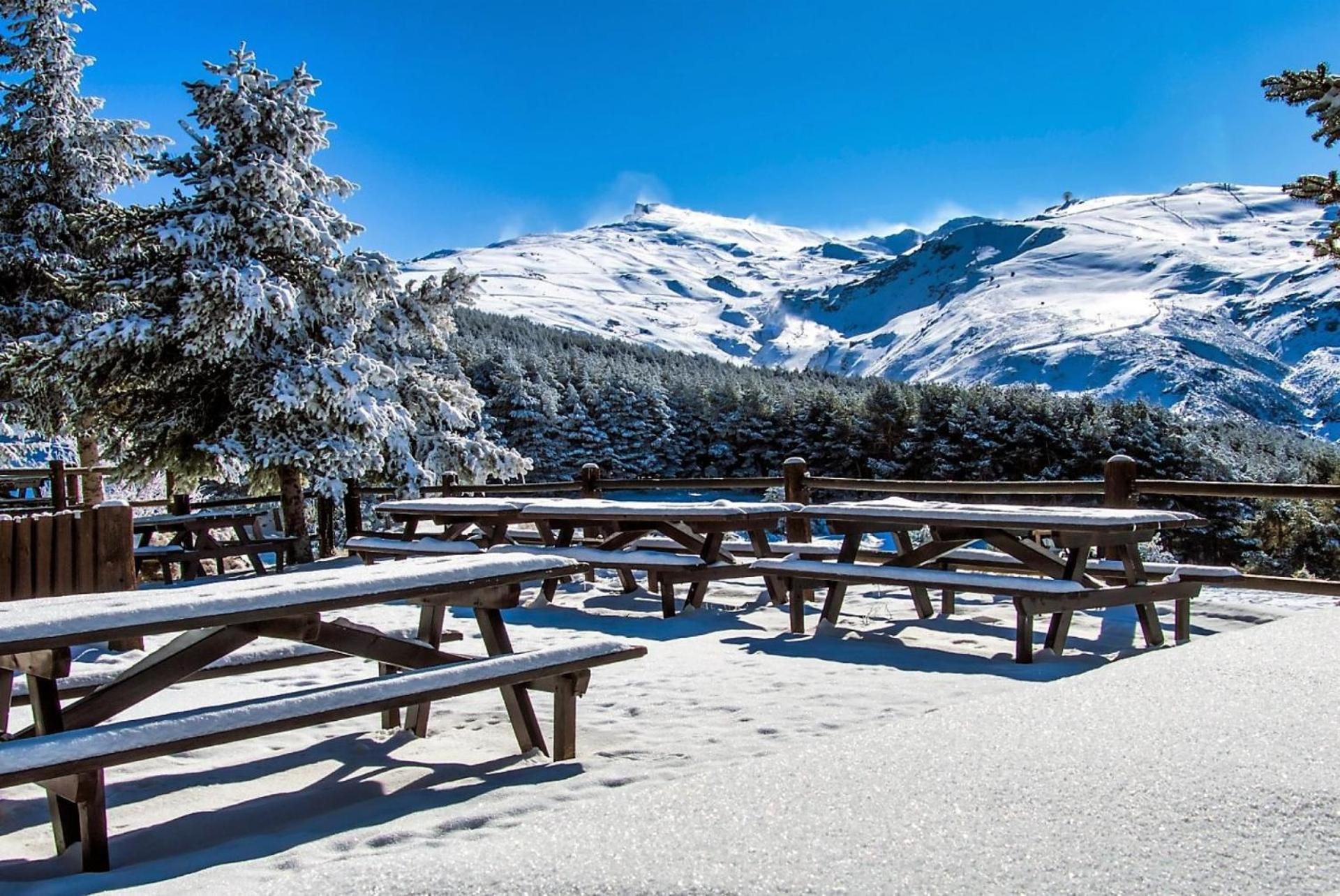 Todosierranevada - Duplex 4 Dormitorios - Vistas Espectaculares A La Montana เซียร์ราเนบาดา ภายนอก รูปภาพ